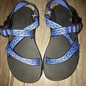 Chaco woman’s Vibram Blue Sandals